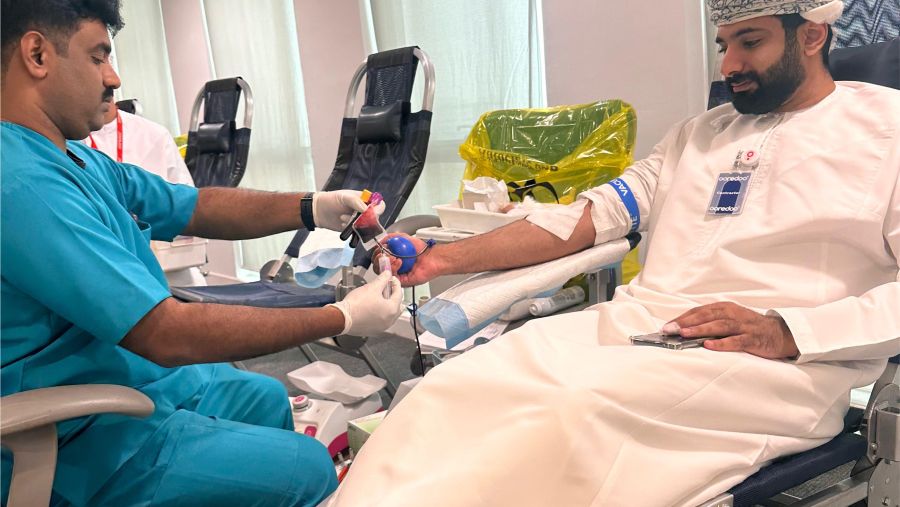 Ooredoo ودائرة خدمات بنوك الدم تدعمان التبرع بالدم في اليوم العالمي للمتبرعين بالدم 