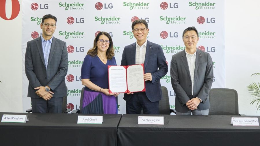 تعاون بين "إل جي إلكترونيكس" و"شنايدر إلكتريك" يصمم مستقبل أتمتة المنازل الذكية