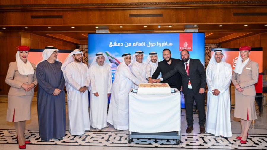 طيران الإمارات تستأنف رحلاتها رسمياً إلى دمشق