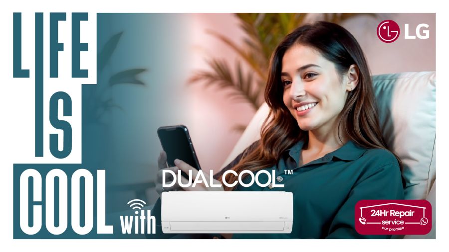 تغلّبوا على الحرارة بذكاء مع حلول التبريد الموفرة للطاقة من إل جي والمصممة للتخلص من حرارة صيف الإمارات ‎