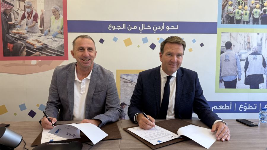 شركة ميناء حاويات العقبة تجدد شراكتها مع تكية أم علي للسنة التاسعة على التوالي