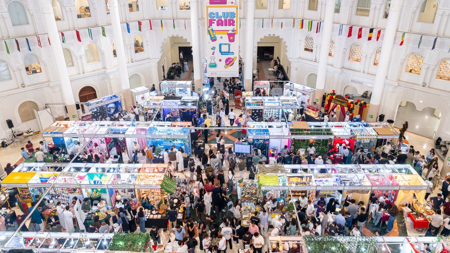 130 ناديًا في "أميركية الشارقة" يجسدون روح الإبداع والقيادة في معرض الأندية الطلابية لعام 2025