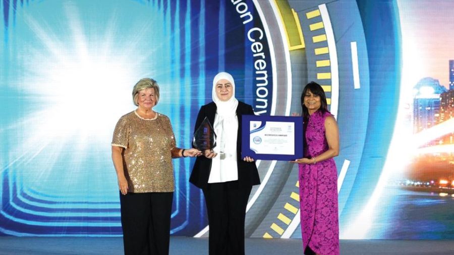 تكريم مطار الملكة علياء الدولي على تميّزه في تجربة العملاء بجائزة "المطار الأكثر متعة في الشرق الأوسط" وتجديد اعتماد المستوى الثالث في قمة تجربة المطارات لعام 2025