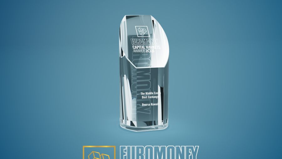 بورصة الكويت تفوز بجائزة "أفضل بورصة في الشرق الأوسط" من Euromoney