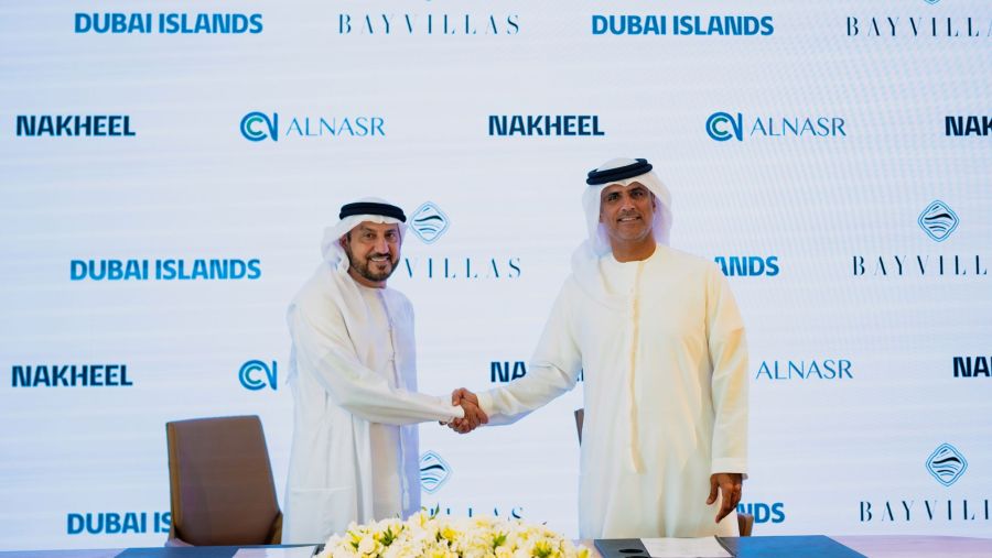 "نخيل" تُرسي عقداً بقيمة 169 مليون درهم لتنفيذ أعمال البنية التحتية والمرافق لمشروع "باي فيلاز" في جزر دبي