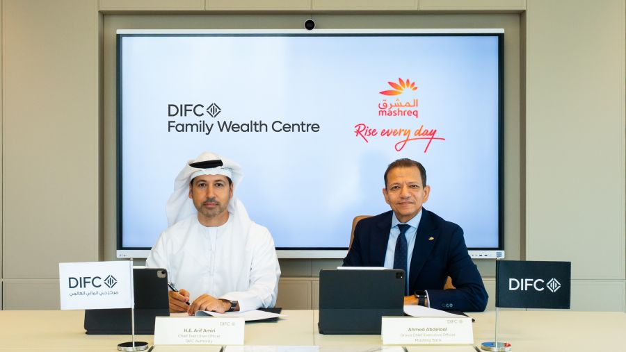 Mashreq signs MoU with DIFC to accelerate growth, innovation, and family wealth excellence