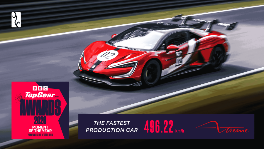 تكنولوجيا BYD تتفوّق عالميًا: YANGWANG U9 Xtreme تسجّل رقما قياسيا وتفوز بلقب "لحظة العام" من TopGear.com