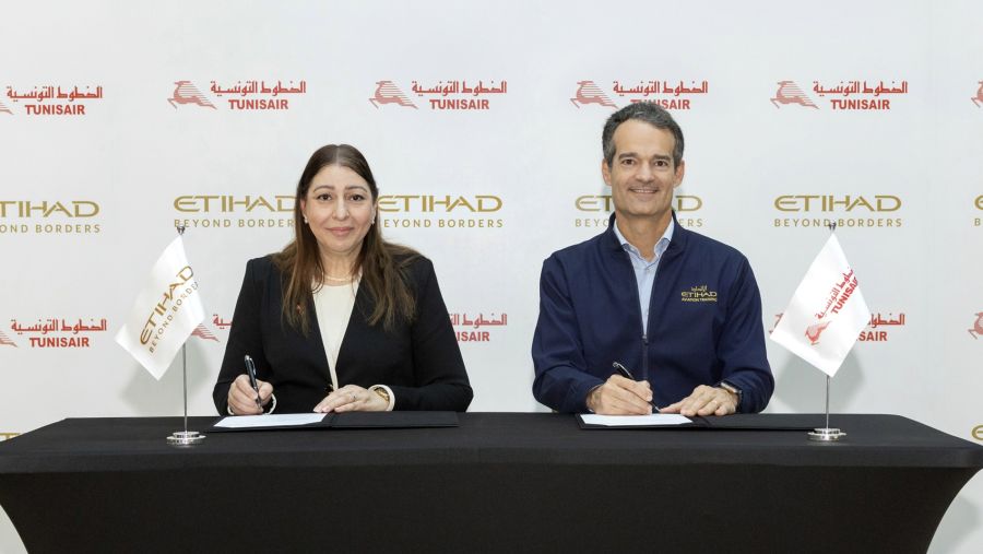 الاتحاد للطيران والخطوط التونسية تطلقان شراكة مشاركة بالرمز لتعزيز السياحة والسفر من دول شمال أفريقيا إلى أبوظبي