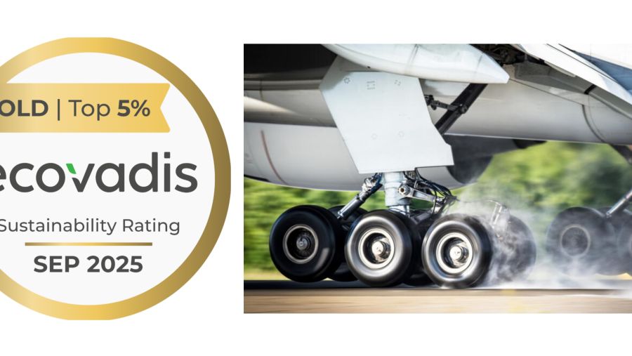 "بريجستون لإطارات الطائرات في أوروبا" تحصد الميدالية الذهبية في تصنيف "إيكوفاديس" للاستدامة 2026