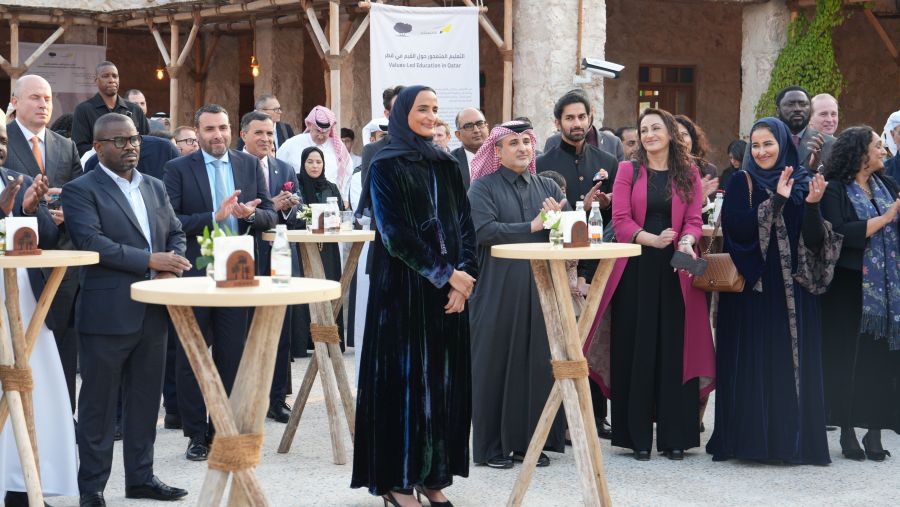 يعكس حفل الاستقبال الذي أقيم في المدينة التعليمية التزام مؤسسة قطر بتعزيز ممارسات وحلول الاستدامة المعاصرة انطلاقًا من المعارف التقليدية وما تحمله من قيم راسخة