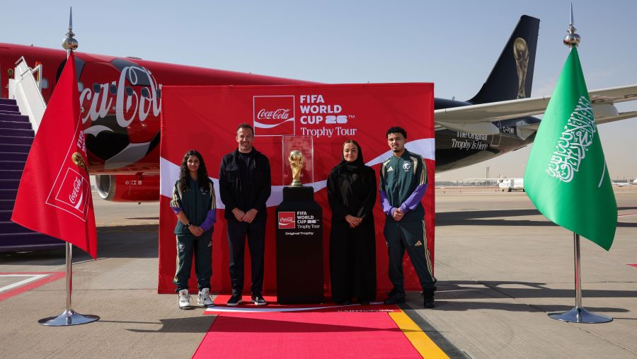 انطلاق جولة كأس العالم FIFA™ برعاية كوكاكولا من الرياض