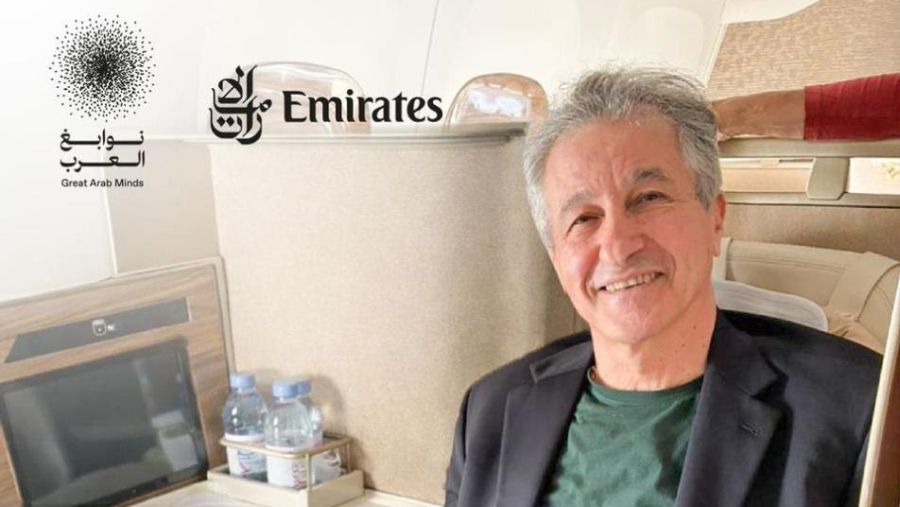 طيران الإمارات تحتفي بنوابغ العرب وتكرّمهم أثناء رحلاتهم على متنها