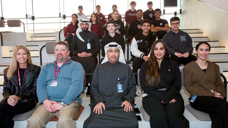 Burgan Bank Organizes a Financial Literacy Workshop and Tour of its Head Office for Students of the American United School as Part of the "Let's Be Aware" Campaign
