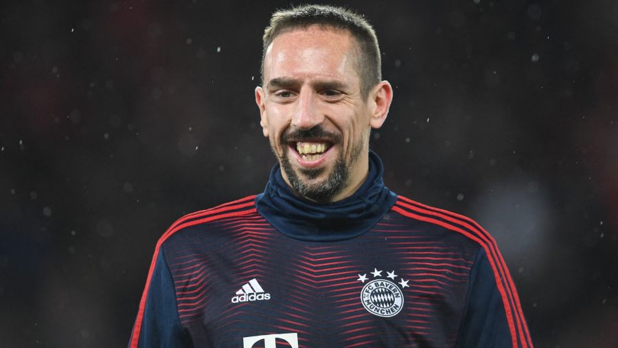Bayern Munich footballer Franck Ribery