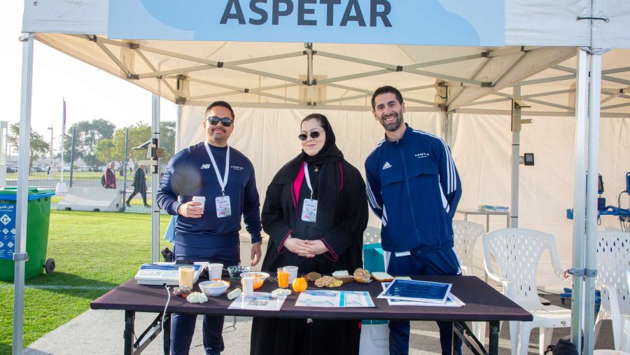 Aspetar Continues Its Leading Role on Qatar National Sport Day with Innovative Health and Wellness Initiatives  