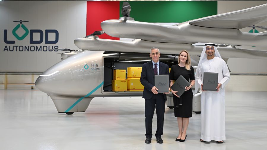 DHL Express and LODD sign Memorandum of Understanding to explore integration of unmanned Hili aircraft model into delivery operations