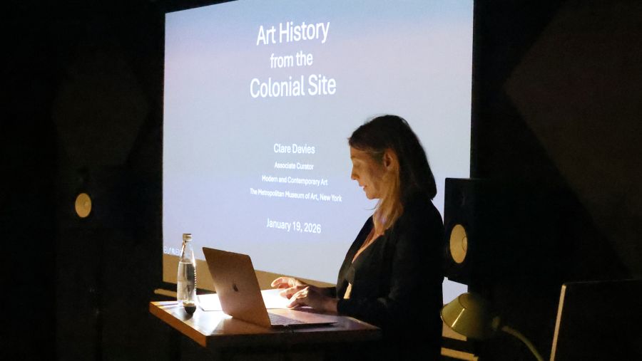 Clare Davies of the Metropolitan Museum of Art Presents Workshop and Lecture at AUB