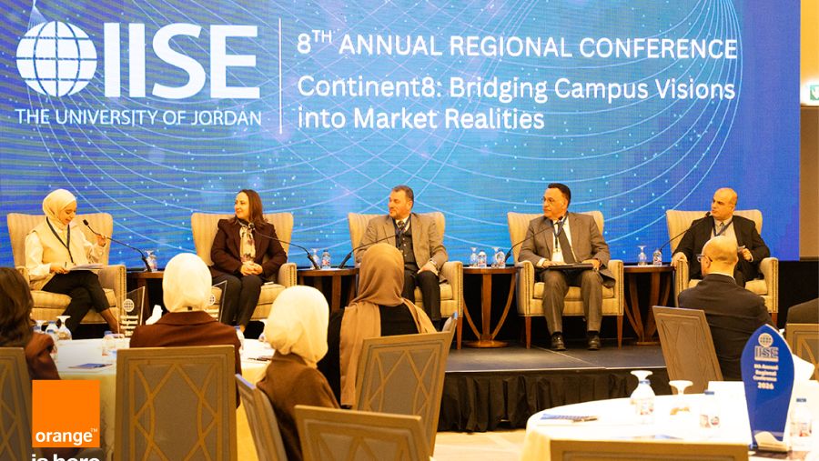 Orange Jordan Exclusive Telecom Sponsor of the IISE 8th Regional Conference to Enhance Students’ Professional Skills