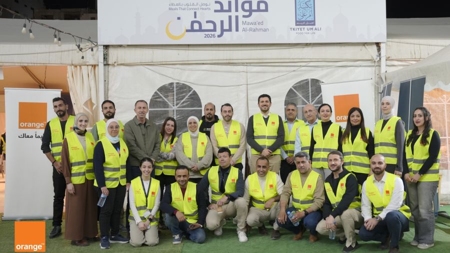 Orange Jordan Team Volunteers at Mawa'ed Al-Rahman for Social Solidarity in Ramadan
