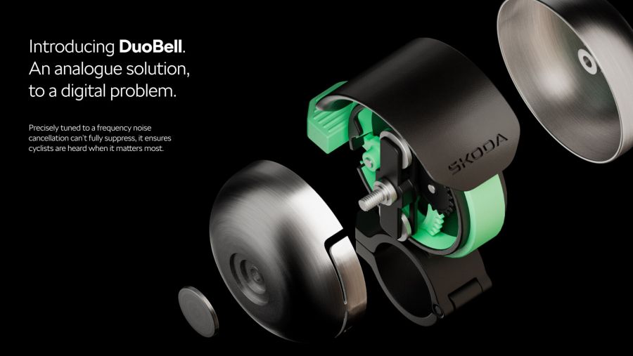 Škoda DuoBell: A smarter approach to everyday cycling safety