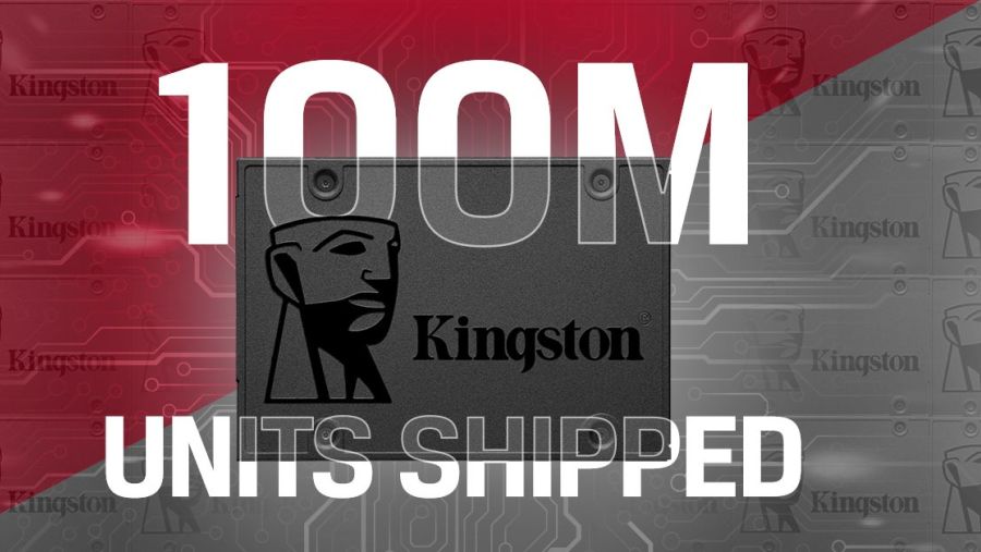 Kingston marks Major Milestone with 100 Million A400 SATA SSDs Shipped Globally