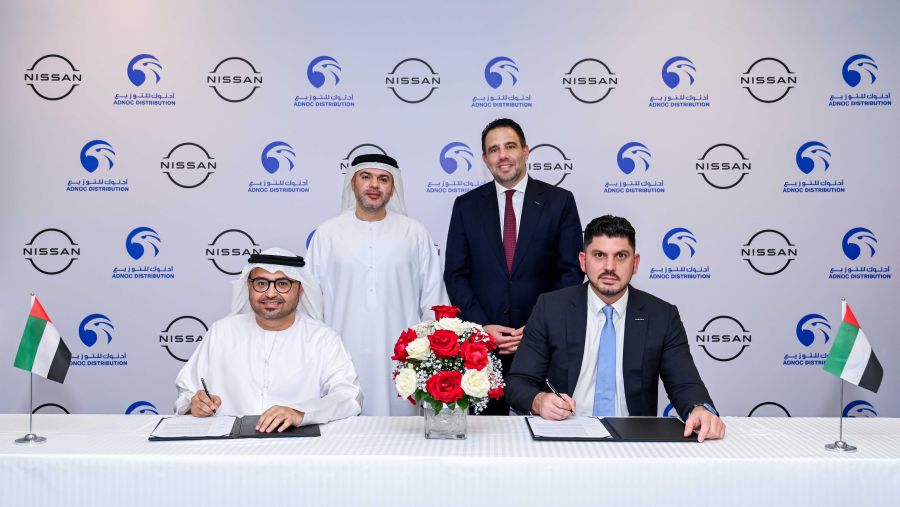 شراكة بين "نيسان الشرق الأوسط" و"أدنوك للتوزيع" لتعزيز خدمات العناية بالسيارات وتجربة العملاء على مستوى دولة الإمارات