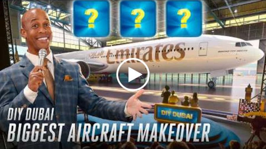 ‘DIY Dubai’ - Emirates launches TV gameshow parody video to showcase groundbreaking retrofit programme and luxury inflight experience
