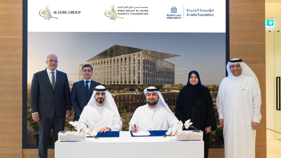 Al Jalila Foundation receives AED 20 million contribution from Easa Saleh Al Gurg Charity Foundation to support Hamdan Bin Rashid Cancer Hospital