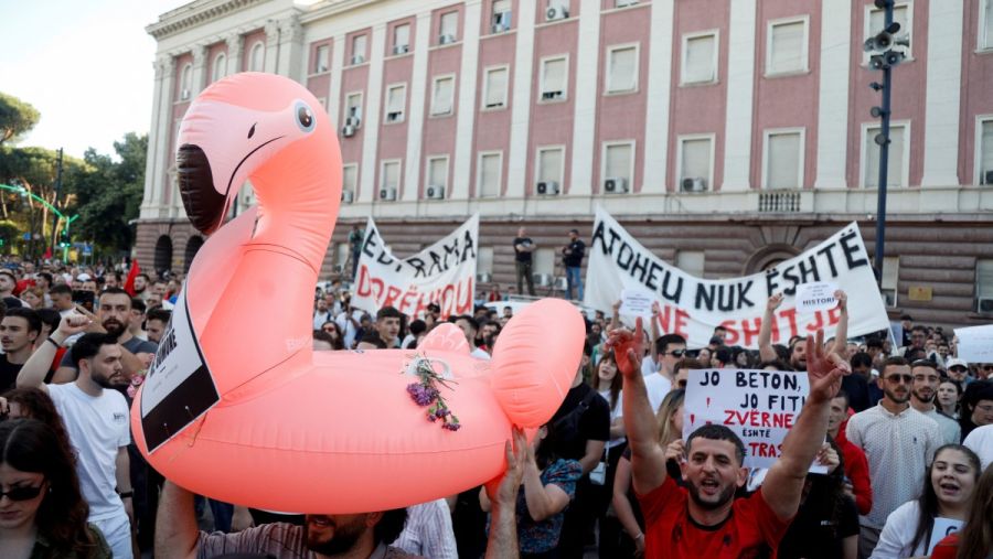 Albania Protests