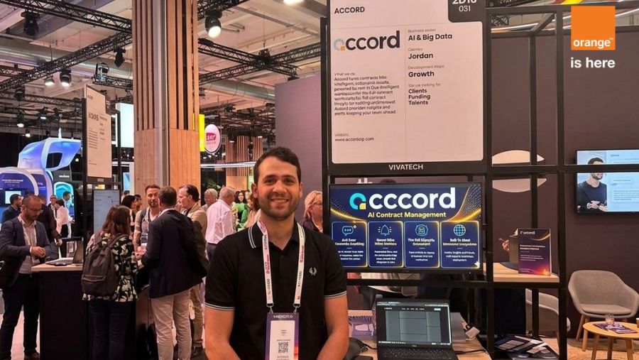 Orange Jordan Participates in Global VivaTech Expo and Empowers Entrepreneurs