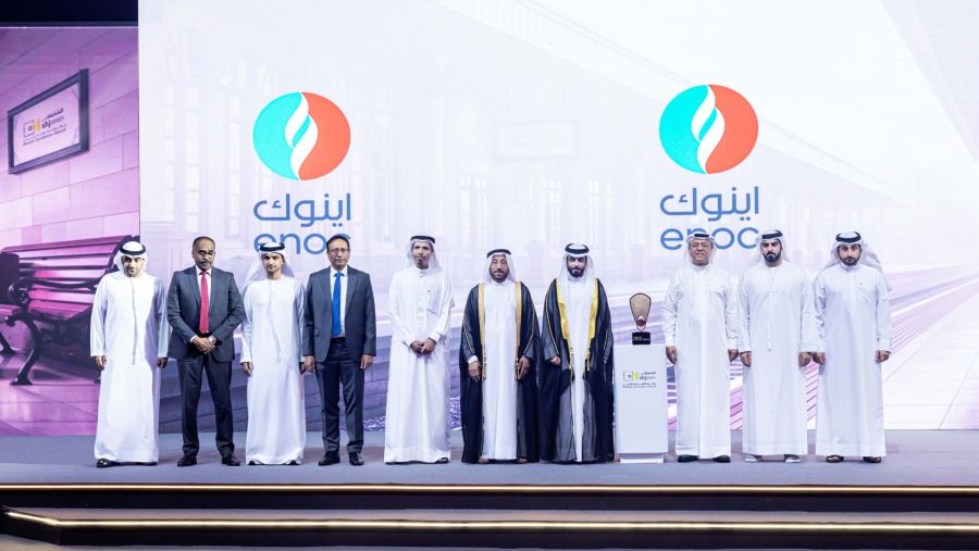 اينوك تحصل على جائزة الشارقة للتميز في مجال الابتكار المستدام ومحطات الخدمة الجاهزة للمستقبل