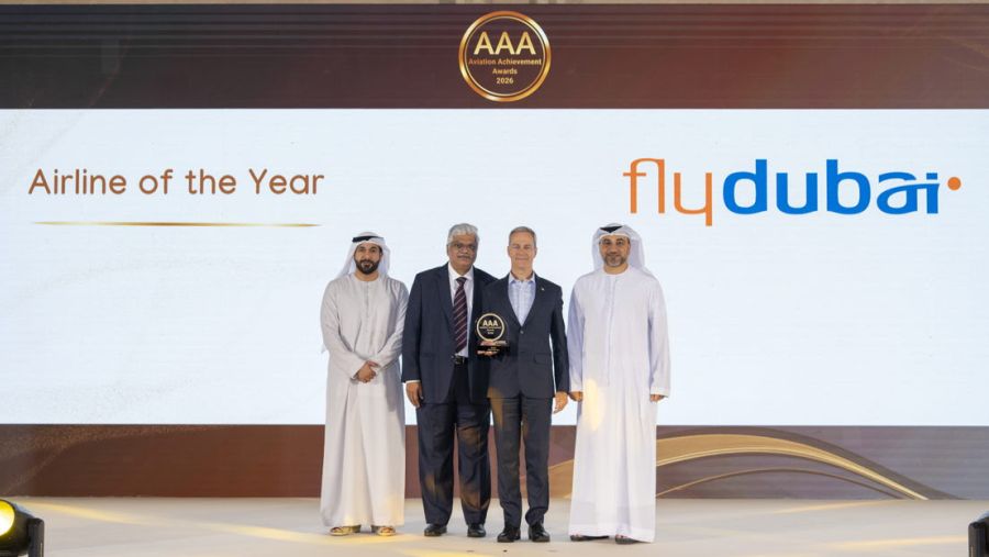 flydubai secures three wins at the Aviation Achievement Awards 2026