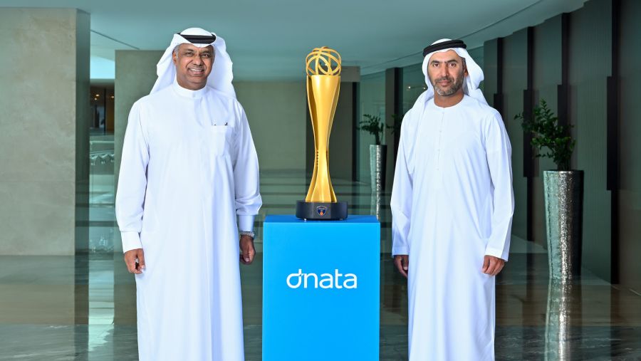 dnata welcomes ABA League trophy after Dubai Basketball’s title-winning season