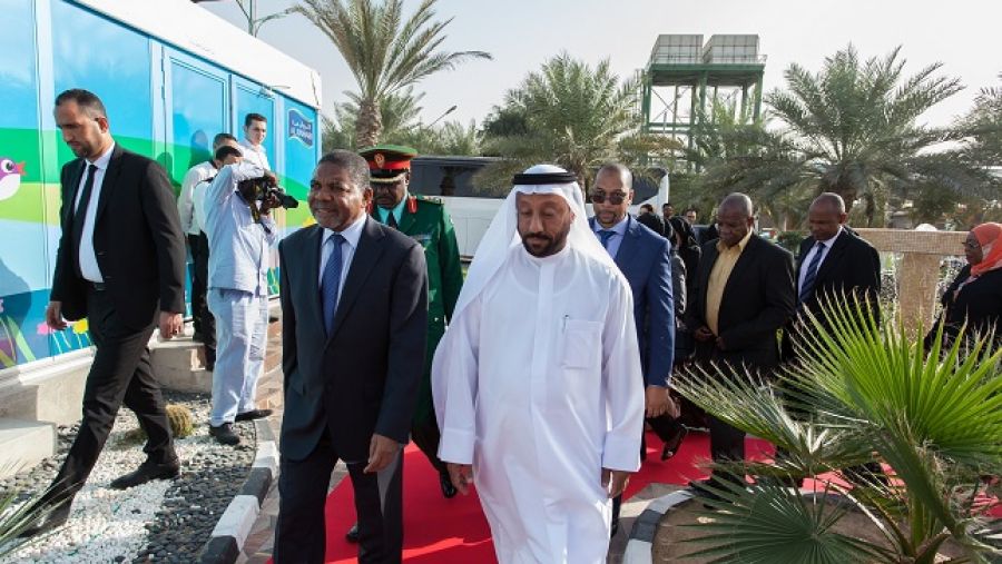 تندرج زيارة الضيف ضمن جدول زياراته المقررة في الامارات وفي اطار البحث وتطوير سبل التعاون مع الشركات الاماراتية الرائدة في قطاع انتاج الالبان والعصائر الطازجة في الدولة. 
