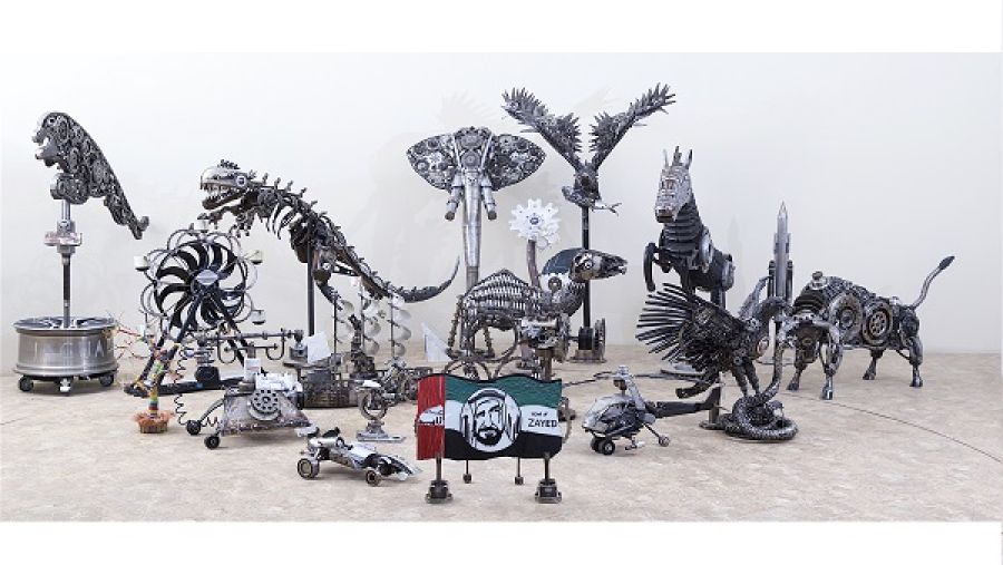 مواهب بلا حدود قطع فنية من إبداع الفنيين لدى الطاير للسيارات