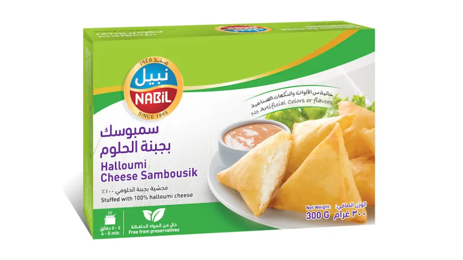 سمبوسك بجبنة الحلوم