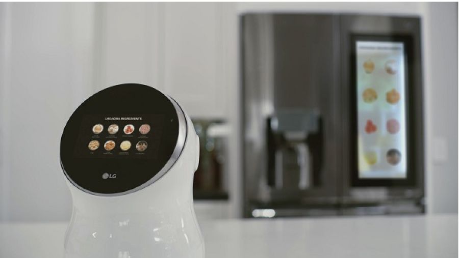 روبوت إل جي كلوي (CLOi Robot) من المنتجات التي تعتلي موجة الذكاء الاصطناعي الحالية.
