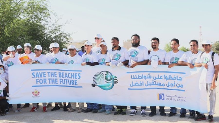 قاد هذه الحملة أعضاء من إدارة بنك الدوحة إلى جانب عدد من المتطوعين من موظفيه.