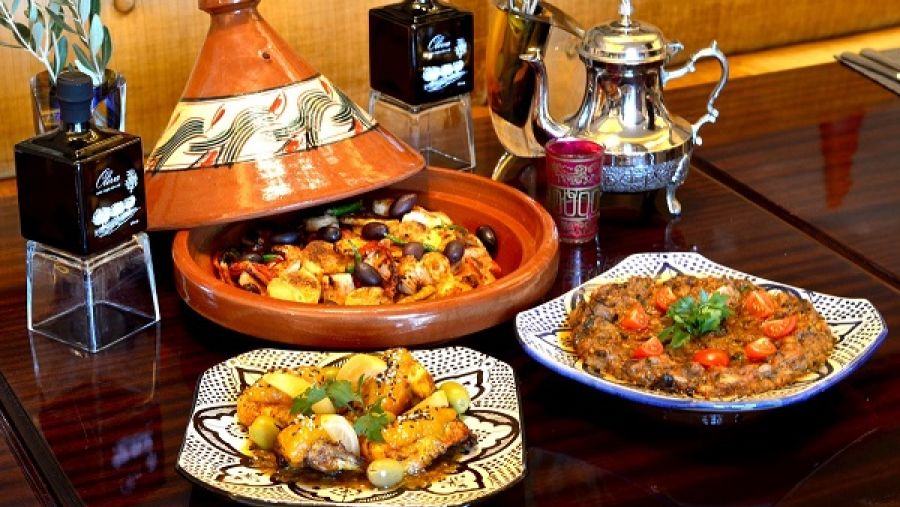 المطبخ المغربي يضم طيف واسع من النكهات الشهية والفريدة من نوعها.