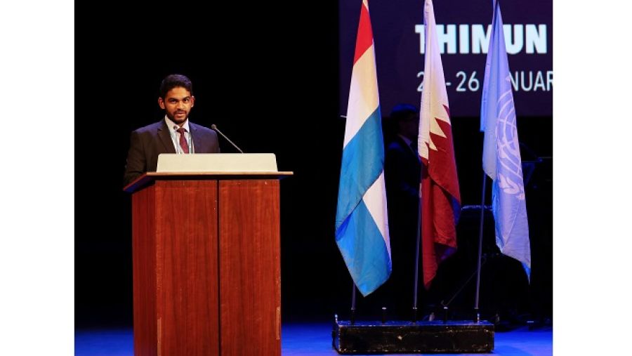 من مؤتمر ثايمن قطر العام الماضي 2018، في مركز قطر الوطني للمؤتمرات