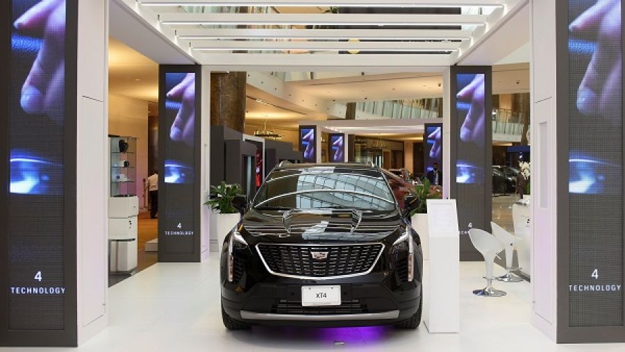 عرض XT4 الجديدة كلّياً إلى جانب طرازات ’إسكاليد‘، XT5، CT6 وCTS-V