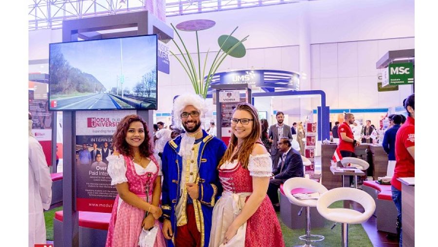 احتلت جامعة MODUL مكانًا بارزًا في Getex 2018 مع منح دراسية بقيمة 1 مليون درهم إماراتي.