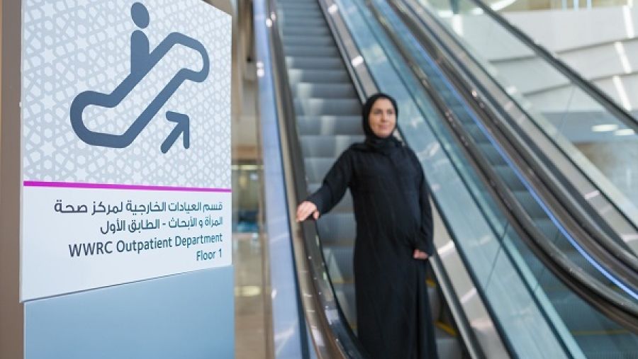 1-	توفّر العيادات الخارجية في مركز صحة المرأة والأبحاث المزيد من المساحة والخدمات للأعداد المتزايدة من النساء اللاتي يحتجن إلى الرعاية الصحية المتخصصة.  