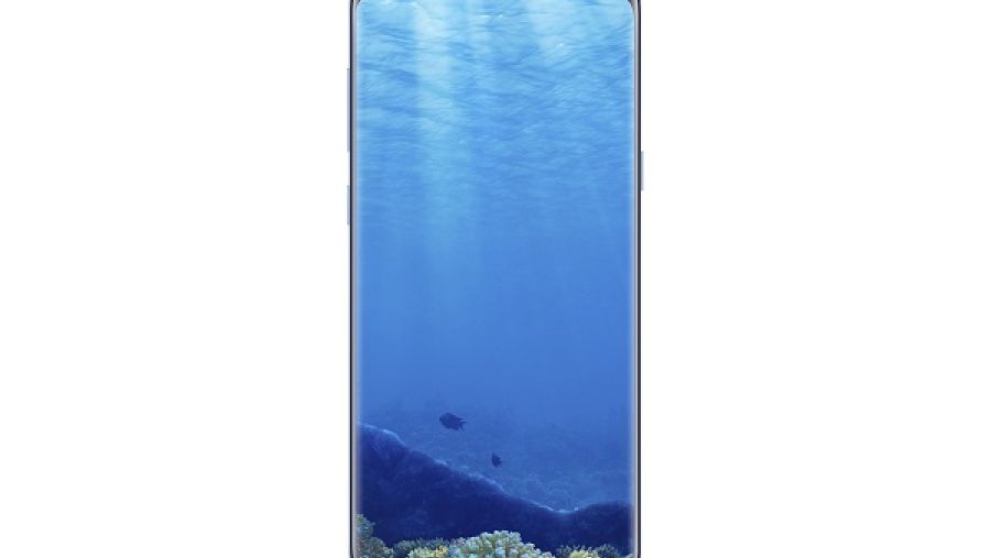 هاتفي GalaxyS8 وS8+باللون الأزرق المرجاني
