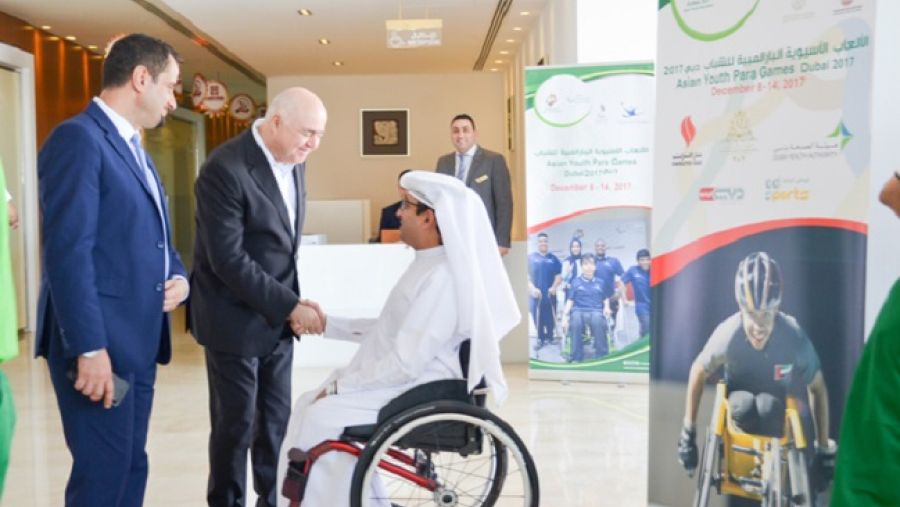 استضاف مركز ورزيدنس البستان رسمياً المشاركين منهم  800 لاعب قوى و500 مسؤول فريق ومدربين وفرقهم، حيث أقيمت المباريات في نادي دبي لذوي الهمم.

