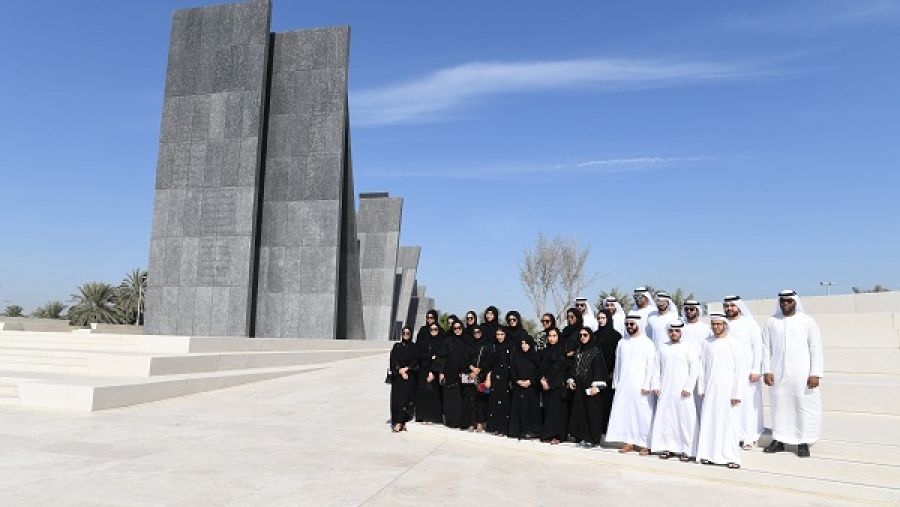 مجلس دو للشباب ينظم زيارة إلى واحة الكرامة تخليداً لتضحيات شهداء الإمارات
