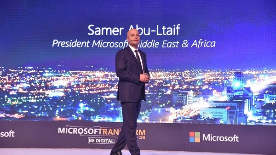 سامر أبو لطيف، الرئيس التنفيذي لشركة مايكروسوفت الشرق الأوسط وأفريقيا 