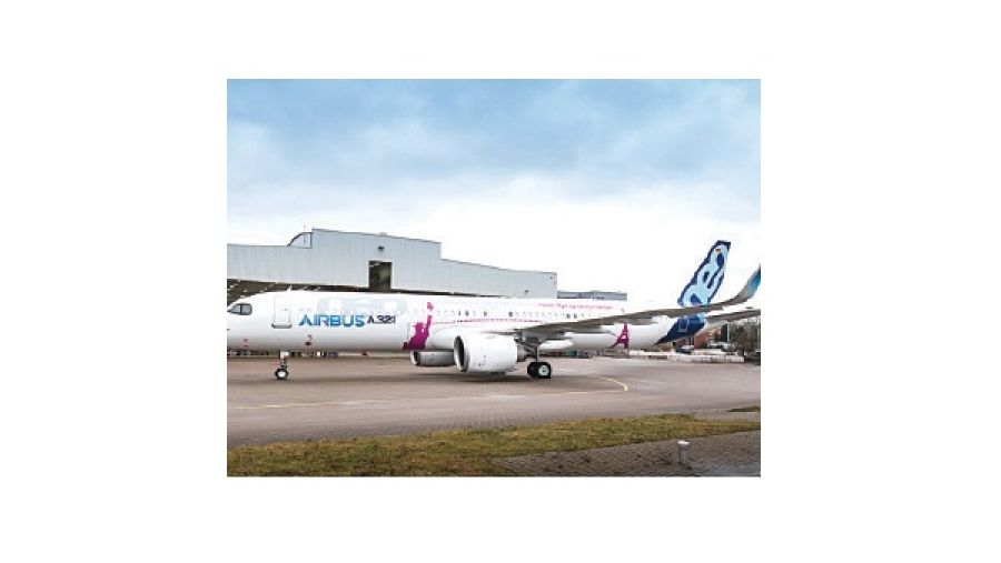 أول طائرة من طراز A321neo ACF.