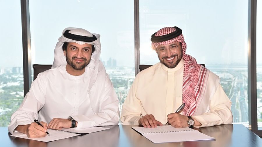 ياسر الشريف الرئيس التنفيذي لشركة جبل عمر للتطوير و جاسم الصديقي الرئيس التنفيذي لـ مجموعة أبوظبي المالية