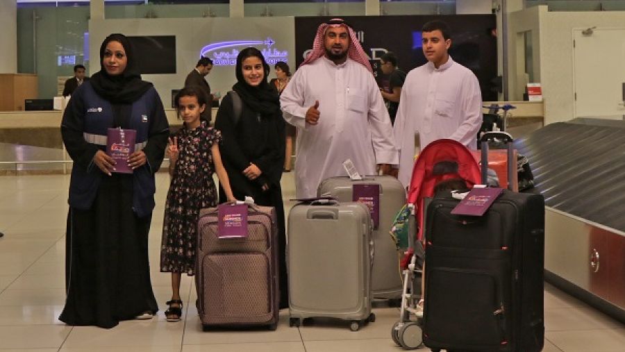 استقبال الزوار من المملكة العربية السعودية بمفاجآ.